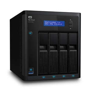 WD Diskless My Cloud EX4100 Expert Series Network Attached Storage NAS -WDBWZE0000NBK-SESN _118MC